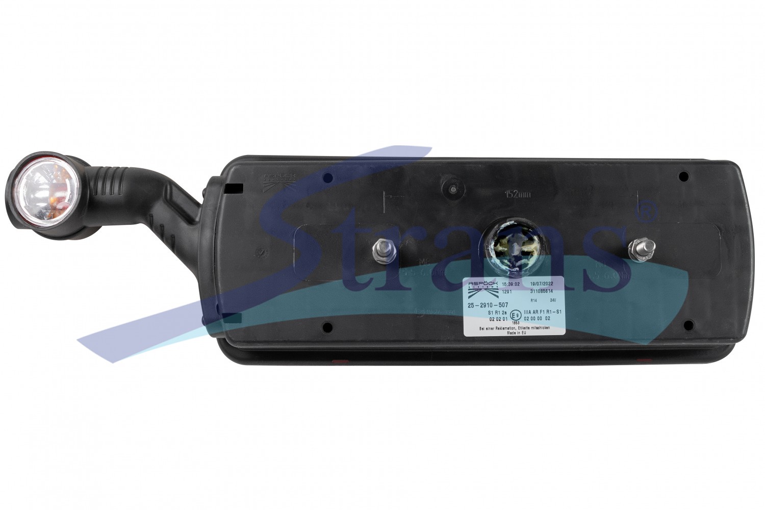 Ліхтар Задній Ecopoint Ii З Ріжком Прав. (Скло - 12Ezl2098
